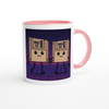 If a Floppy Had More Space for Music, Vol. 10 - Retro Robot Date - Ceramic Mug