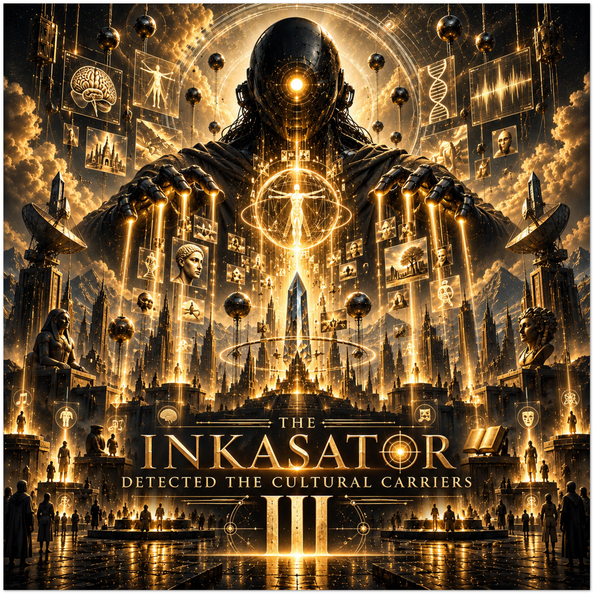 The Inkasator Detected the Cultural Carriers III - Fine Art Poster