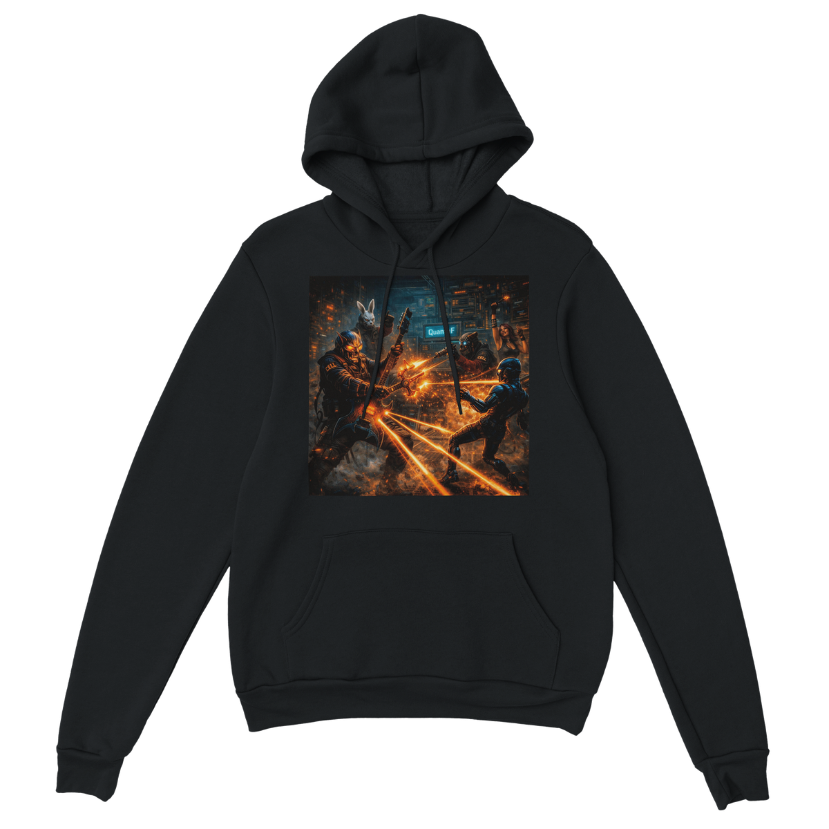 Dance Like QuantuF Can Bleed - Classic Unisex Pullover Hoodie