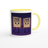If a Floppy Had More Space for Music, Vol. 10 - Retro Robot Date - Ceramic Mug