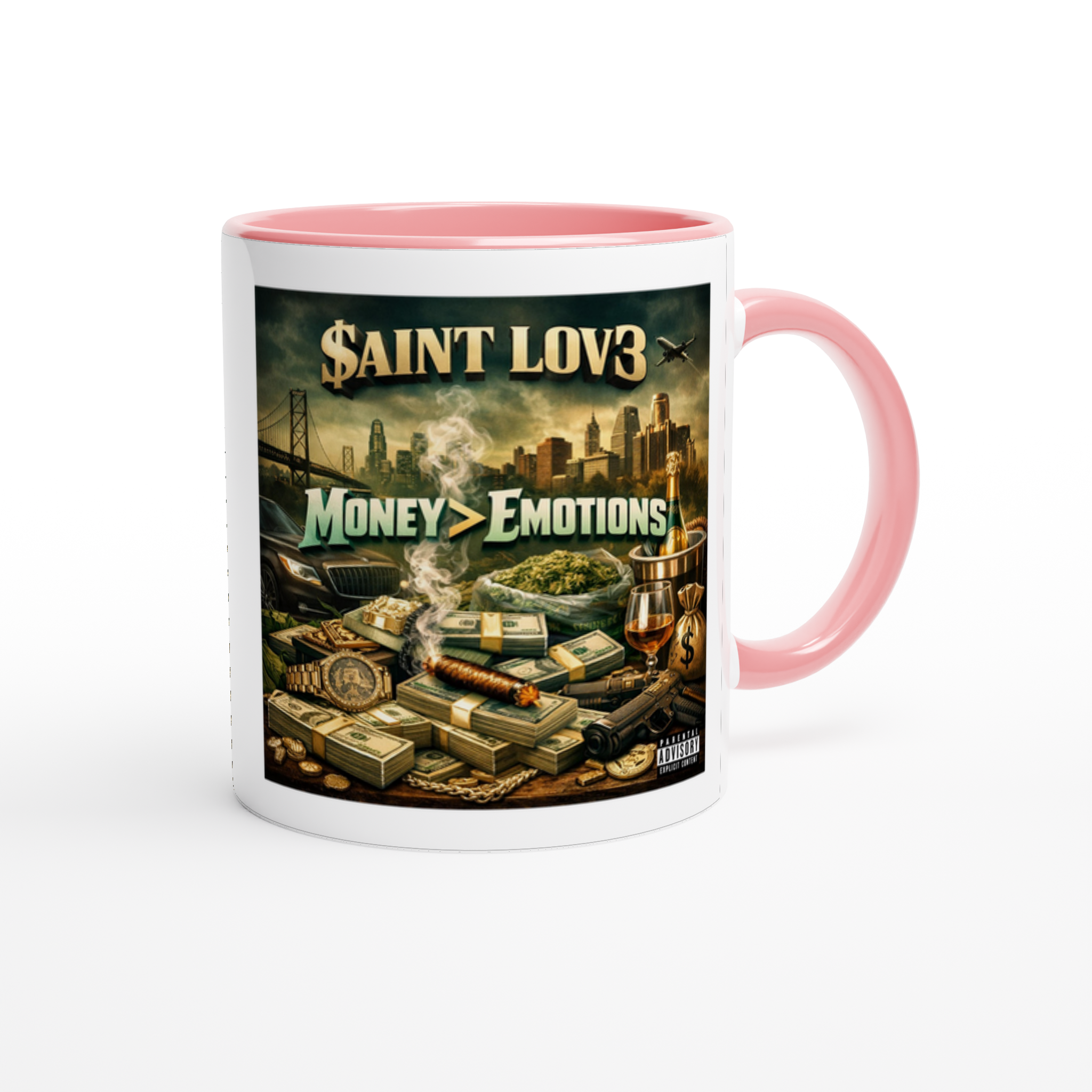 Money Over Emotions - Ceramic Mug