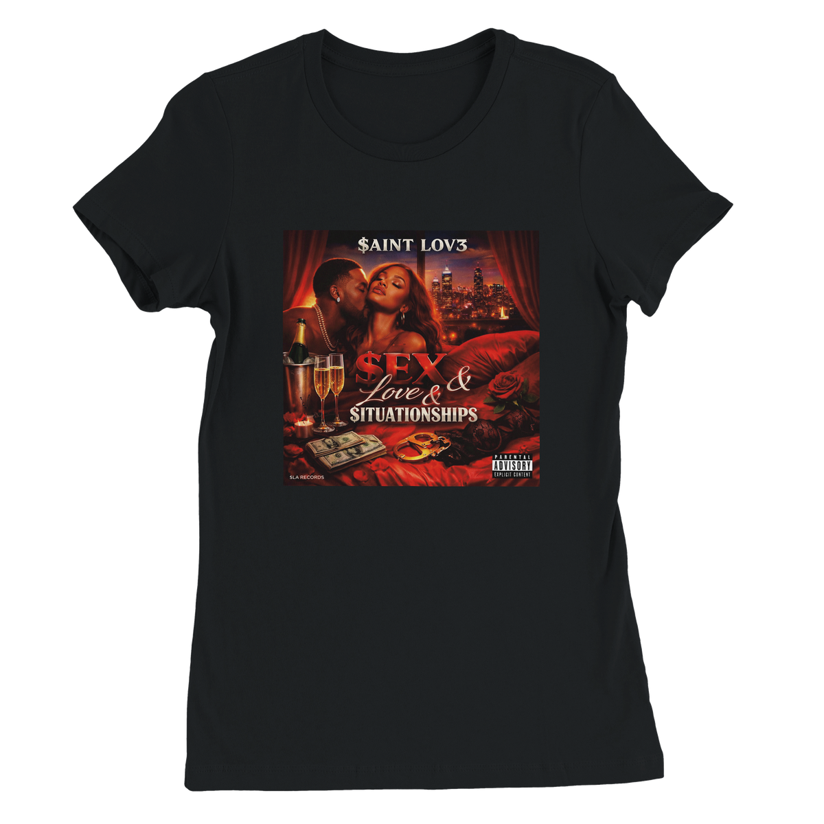 $eX, LOV3, & $ITUATION$HIP$ - Women’s Cut T-Shirt