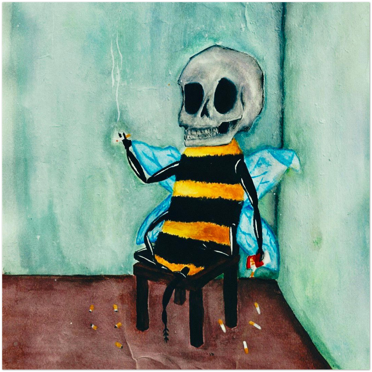 Super Dead Head - Fine Art Poster