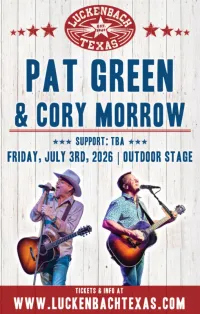 Drums for Pat Green