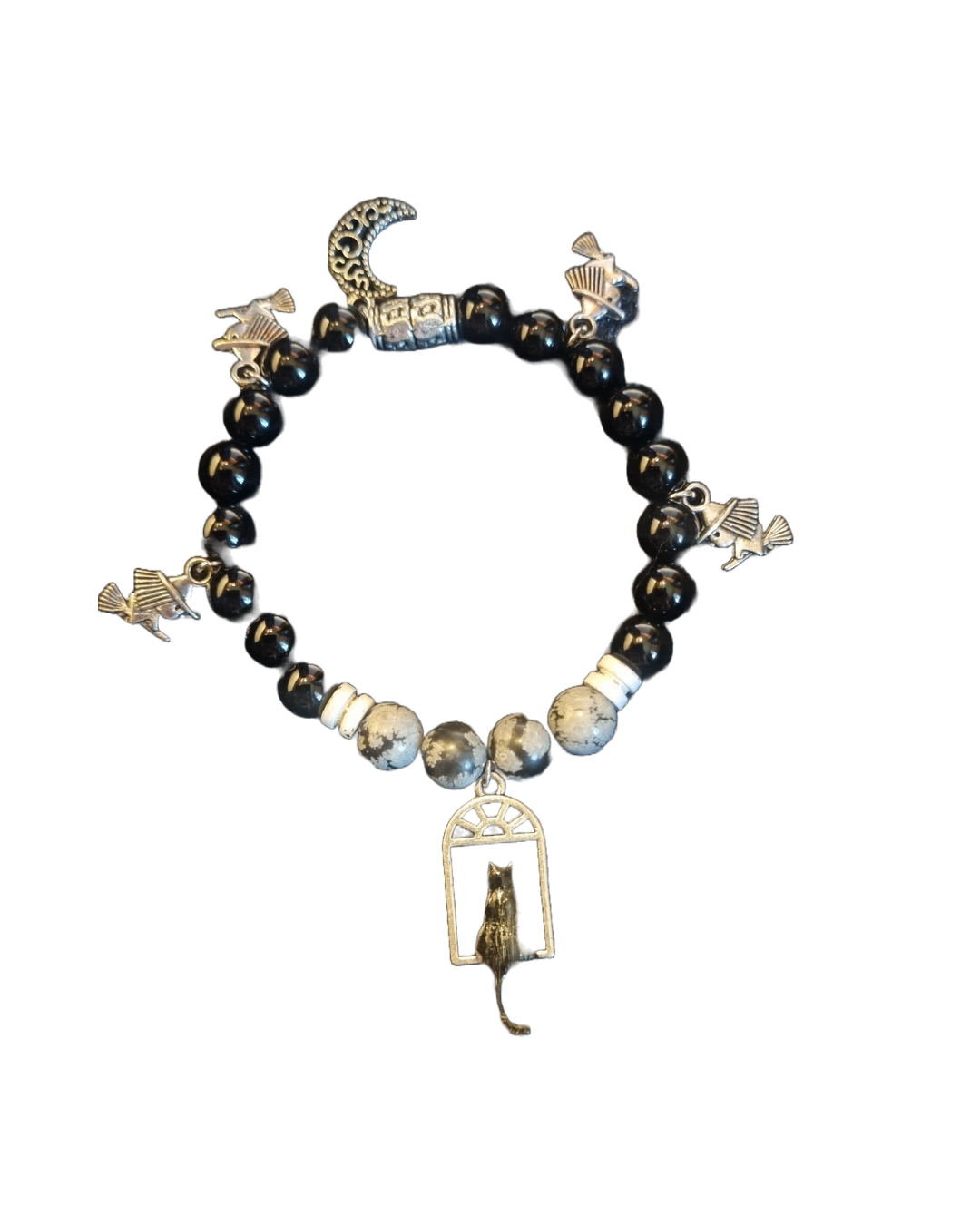 MOMMA'S FLYING HOME BASS BALL END BRACELET (WOMEN'S)