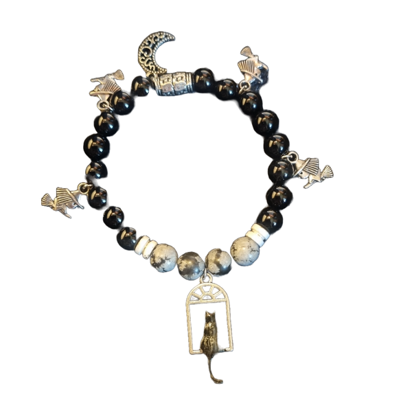 MOMMA'S FLYING HOME BASS BALL END BRACELET (WOMEN'S)