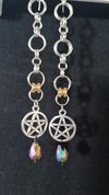 NEW!! Pentacle Charm Earrings 