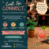 Crafts and Cocktails - Beaded Plant Edition