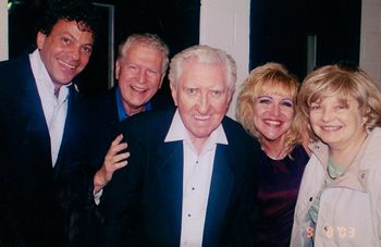...with Cozy Morley, President Judge Joseph Doyle and his wife Betty Doyle, and Maura.

