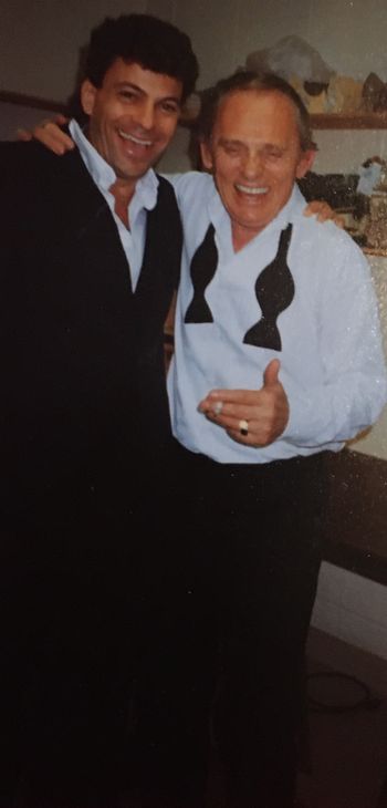 Foxwood's Casino with Master Impressionist Frank Gorshin,
T.V.s The Riddler).  Wonderful guy.  Great advice.
