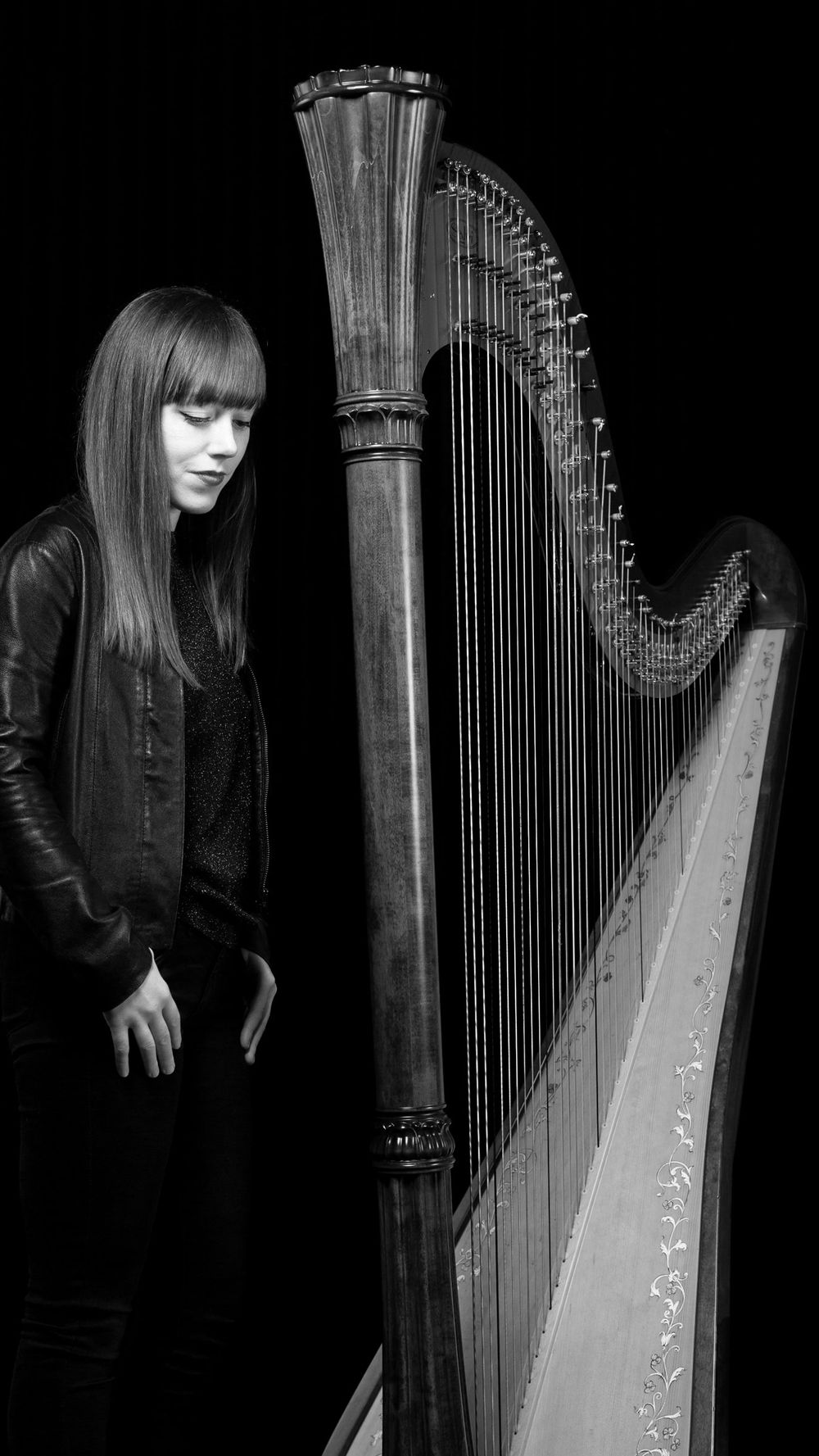 Scottish Harpist