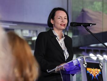 Dorota Zawadzka-Stępniak (Prezes Narodowego Funduszu Ochrony Środowiska i Gospodarki Wodnej).

