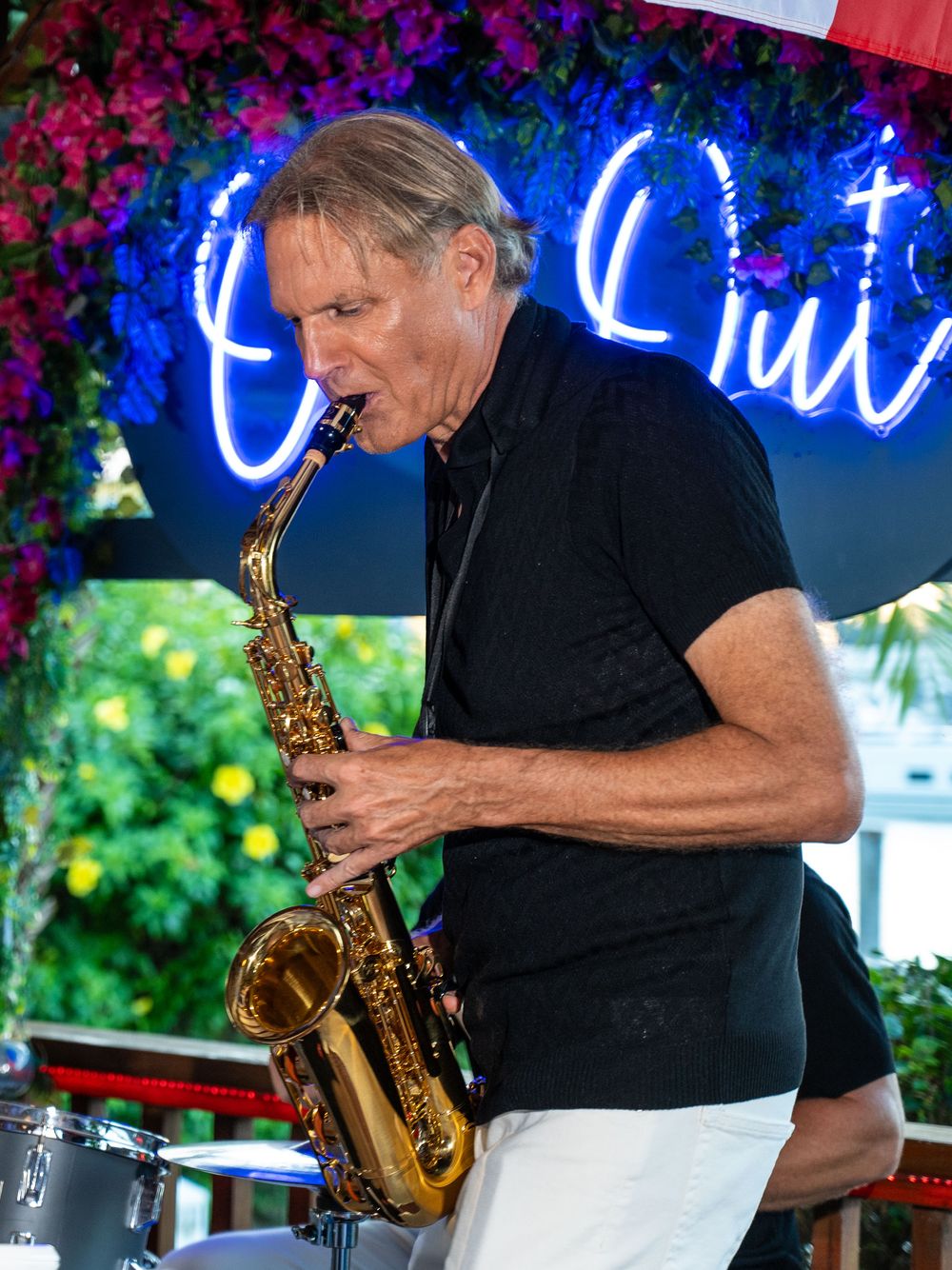 Claus Nielsen, keyboardist Santa Claus Goes to Antigua