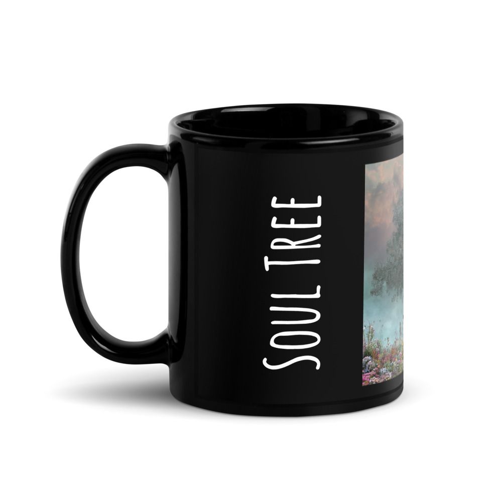 Black Glossy Mug