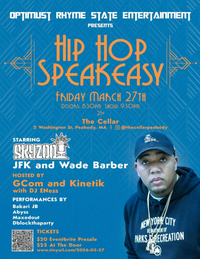 Hip-Hop Speakeasy Featuring Skyzoo