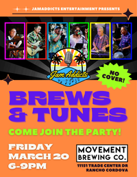 Jam Addicts Rock Movement Brewery