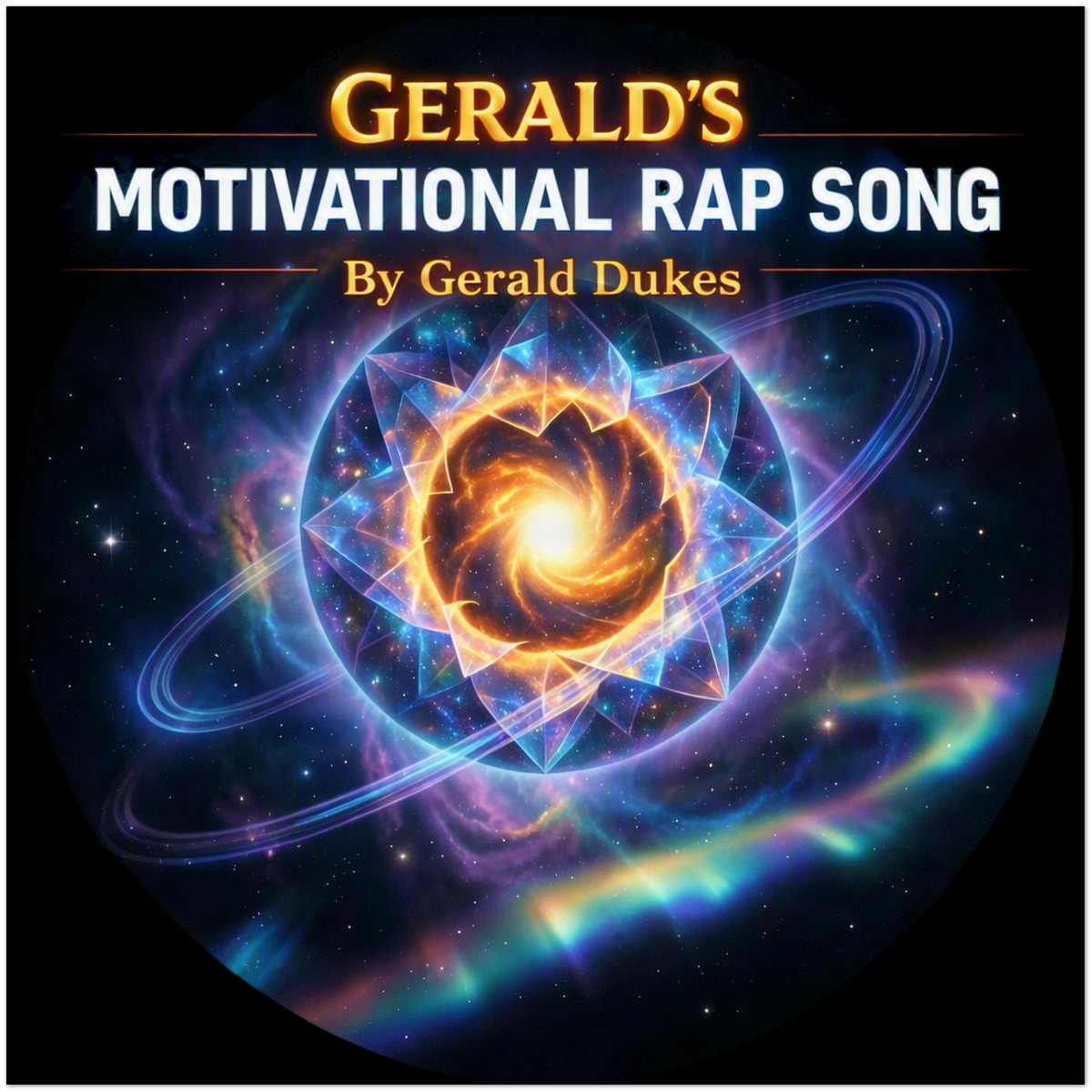 Gerald's Motivational Rap Song - Fine Art Poster