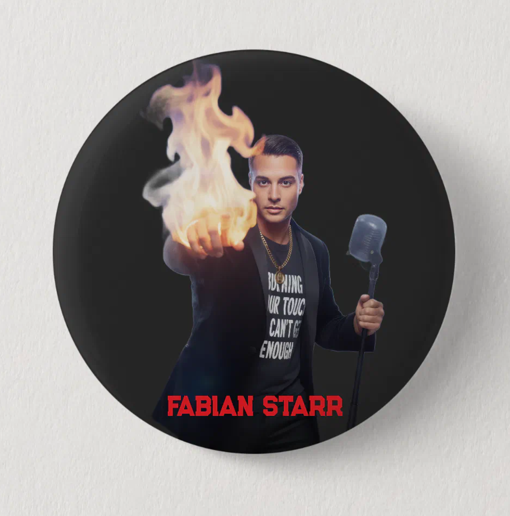 fabian starr pin merch gifts for fans