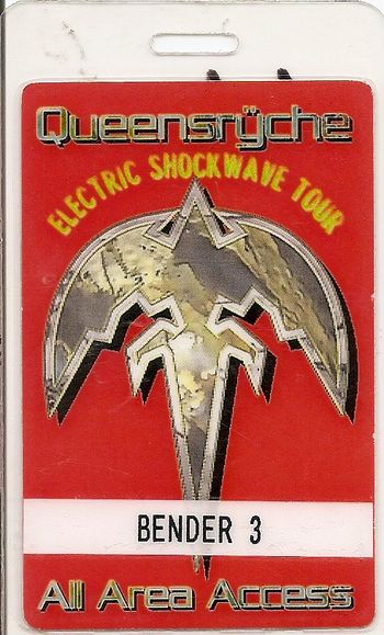 Pass from the short-lived Queensryche tour
