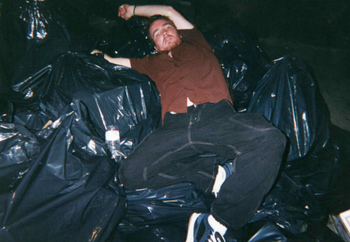Kent tried throwing himself away
