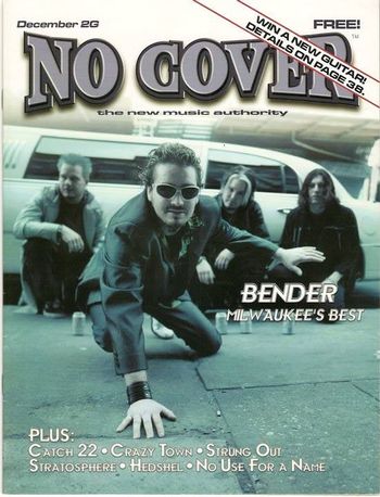 Feature band in the Dec 2000 issue of No Cover magazine
