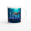 Bed Time Stories For Children: The Curious Journey of Luna the Sea Turtle - Ceramic Mug