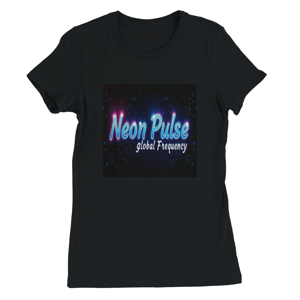 Neon Pulse Global Frequency - Women’s Cut T-Shirt