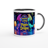 Bed Time Stories For Children: The Moonlit Lullaby of Pippin the Dragon - Ceramic Mug