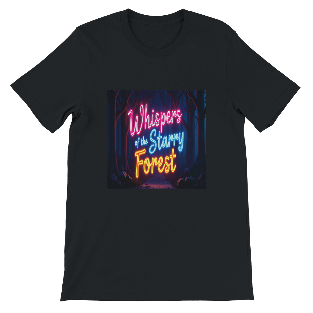 Bed Time Stories For Children: Whispers of the Starry Forest - Unisex T-Shirt