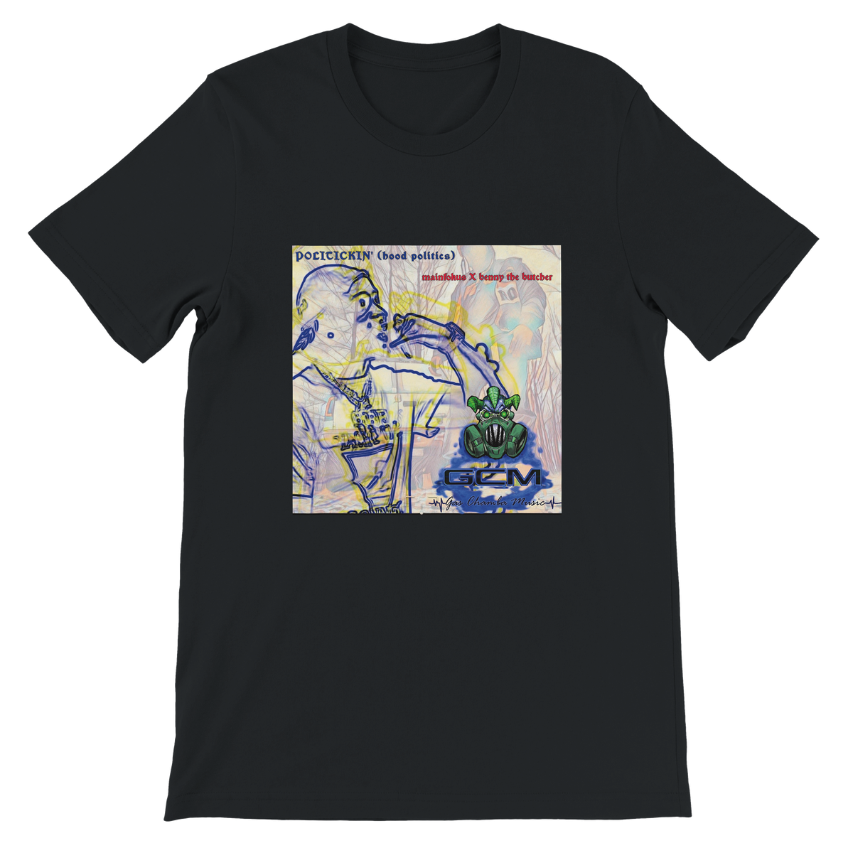 Politickin' (hood politics) (feat. Benny the Butcher) - Unisex T-Shirt
