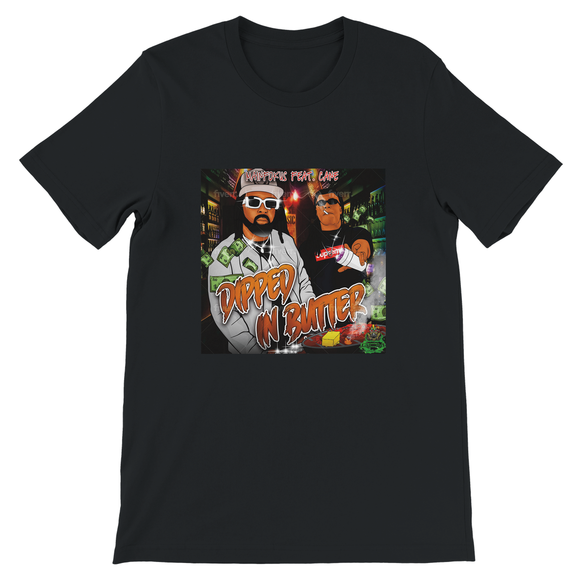 Dipped in Butter (feat. Cane) - Unisex T-Shirt
