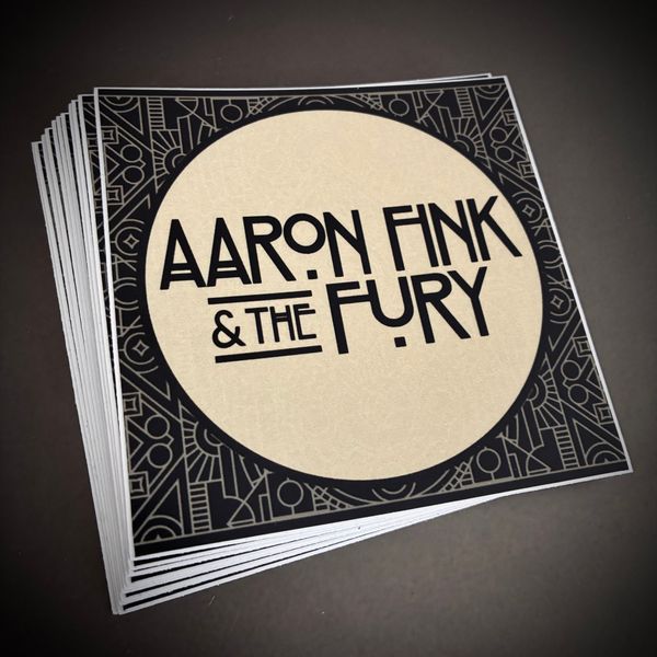 GOLD FURY STICKER