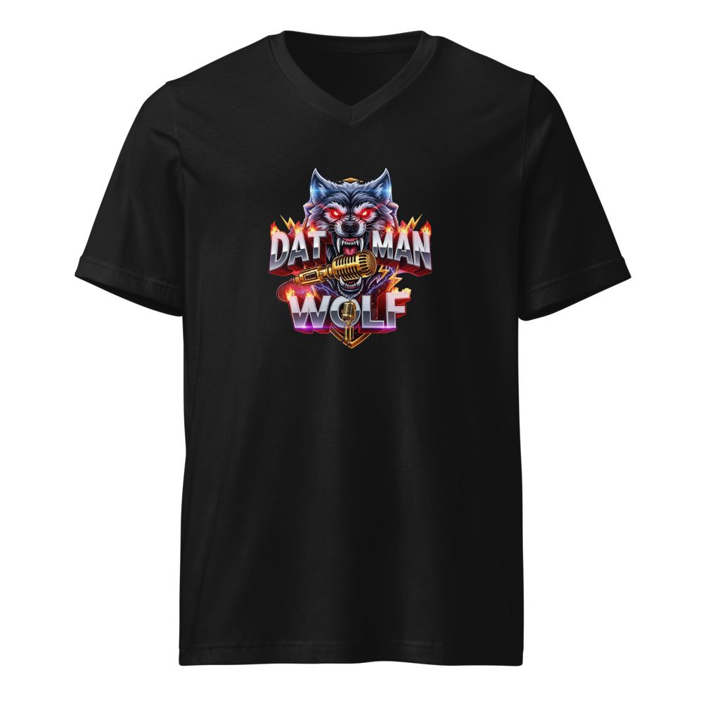 Wolf Wear V-Neck Tee | Bella + Canvas 3005