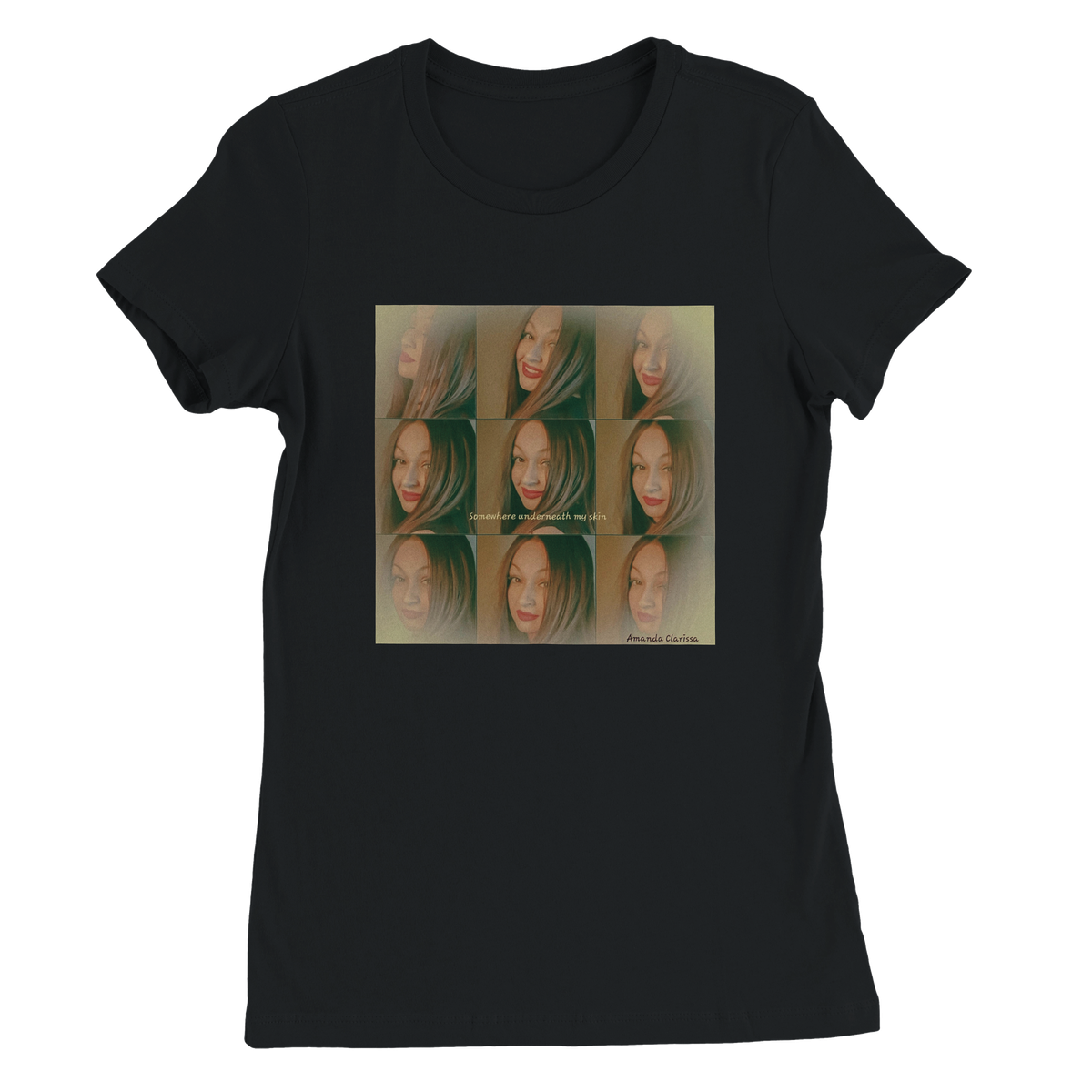 Somewhere underneath my skin - Women’s Cut T-Shirt