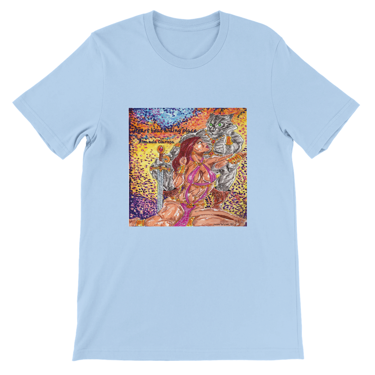 Heart beat hiding place - Unisex T-Shirt