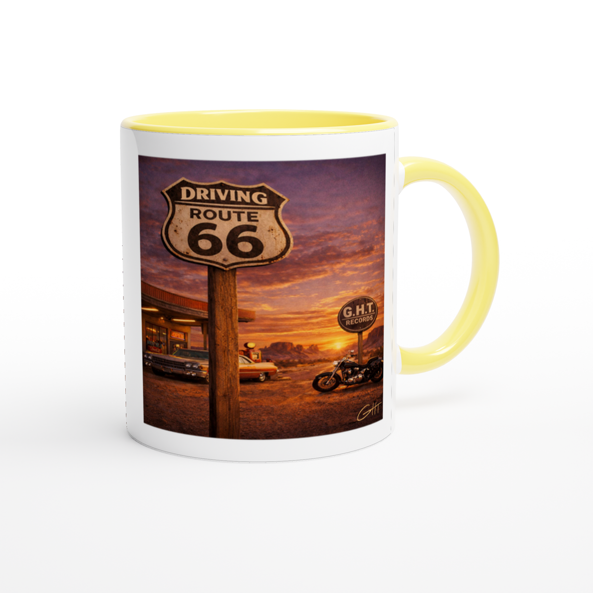 Driving Route 66 - Official Ceramic Mug