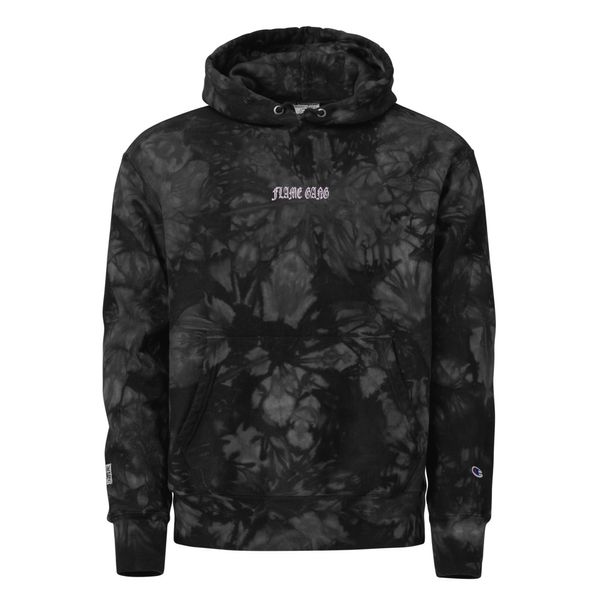 FLAME GANG Champion Tie-Dye Hoodie