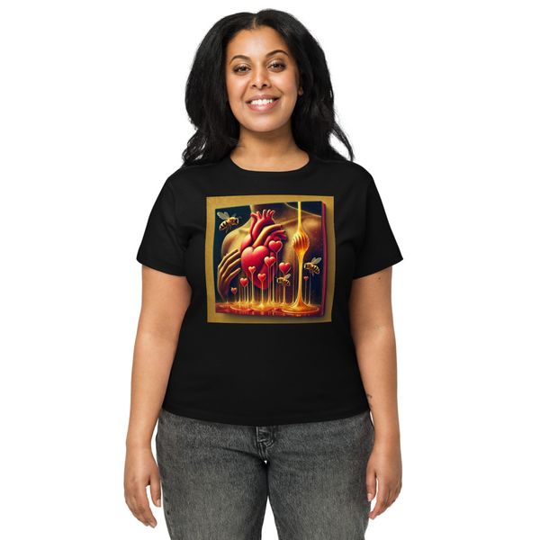 Women's High-Waisted Tee | Cotton Heritage OW1086