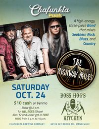 THE HIGHWAY MILES live at Chafunkta Brewery
