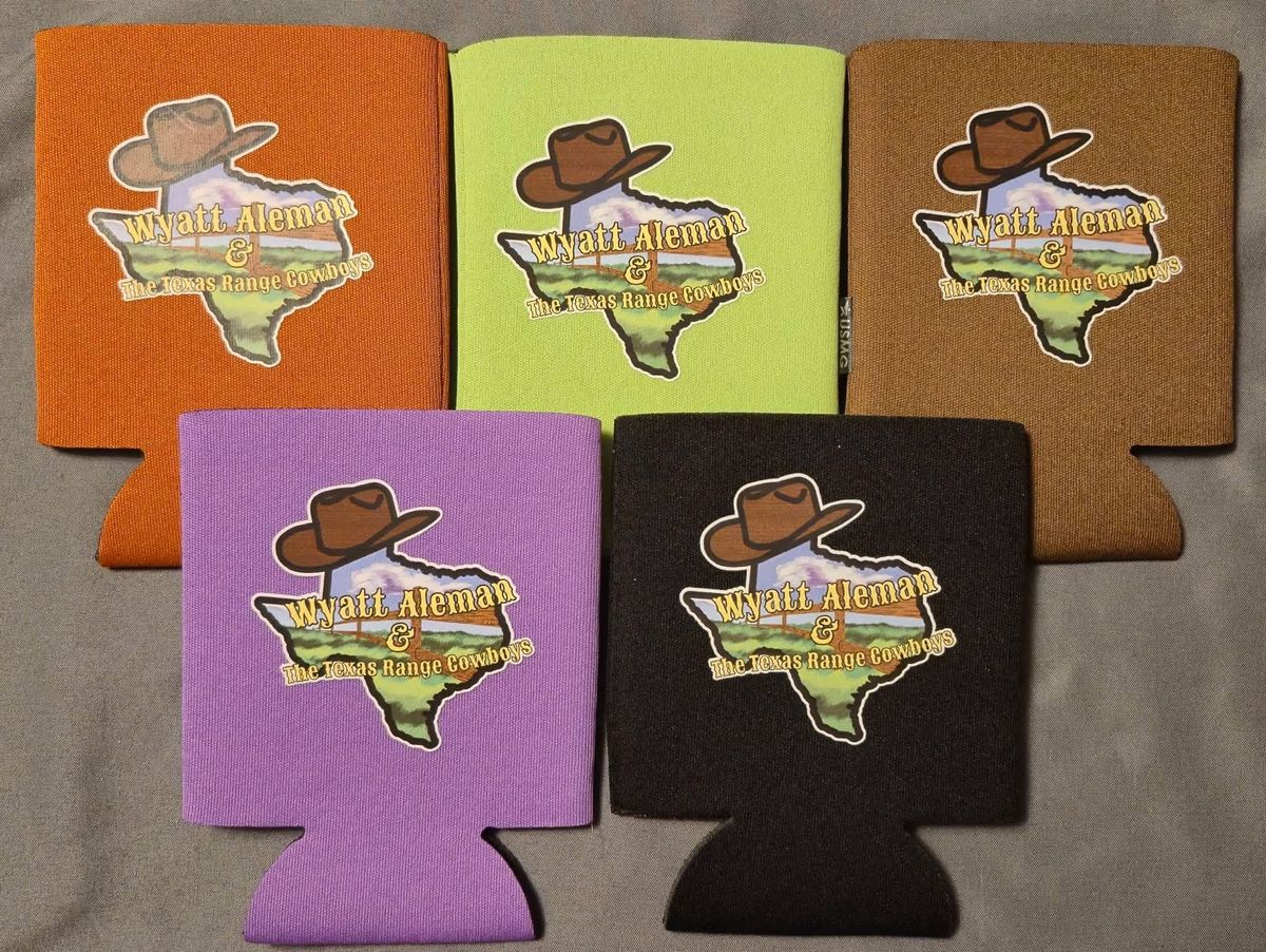 Texas Range Cowboy Koozie