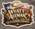 Wyatt Aleman & Texas Range Cowboys Stickers!