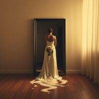 Dancing in the mirror  by Sli'nonymous"C