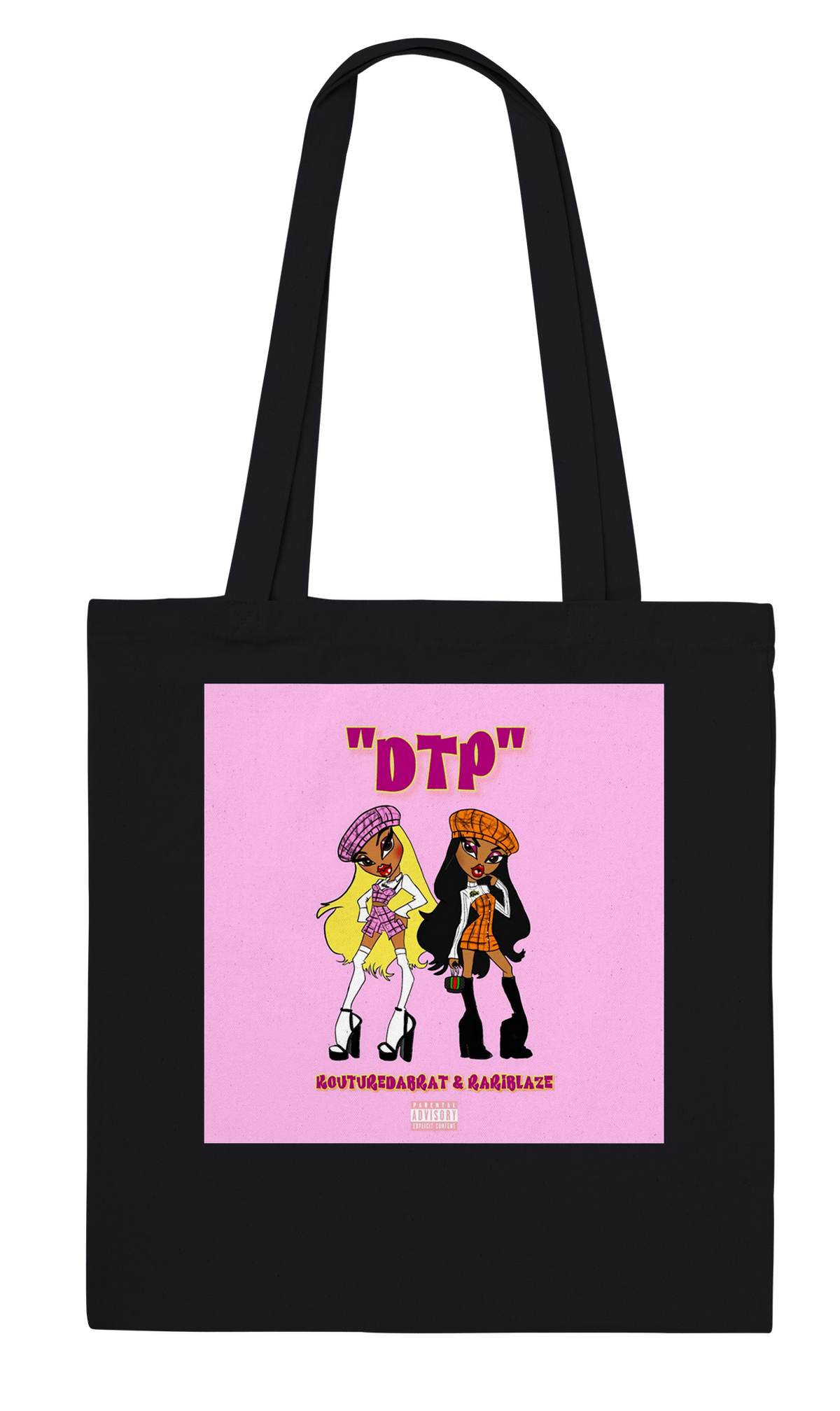 DTP feat. Kouturedabrat (feat. Kouturedabrat) - Tote bag
