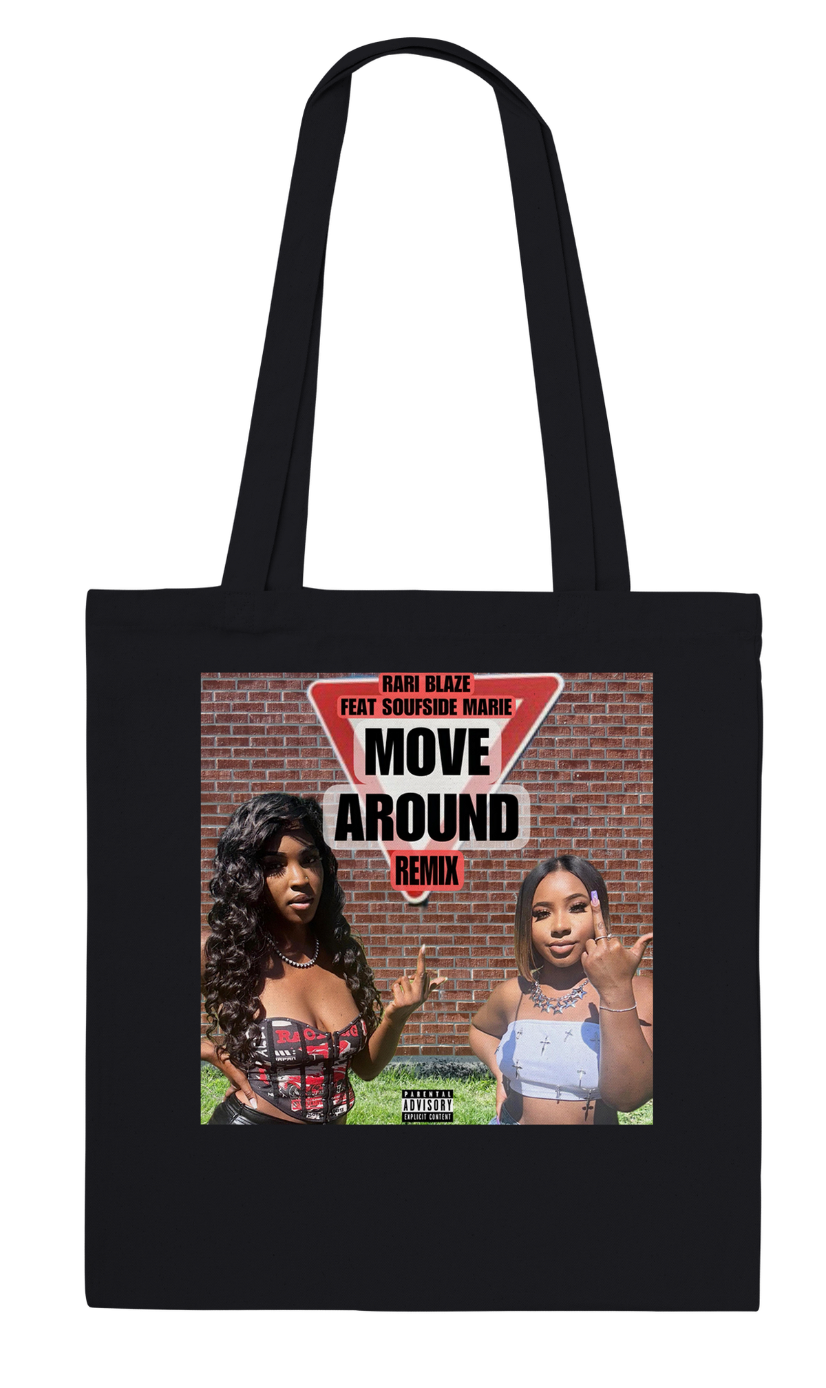 MOVE AROUND (feat. SoufsideMarie) [REMIX] - Tote bag