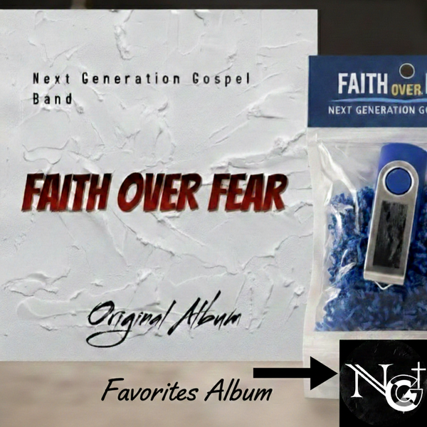 Faith Over Fear CD&USB Drive and Favorites Album - Triple Bundle
