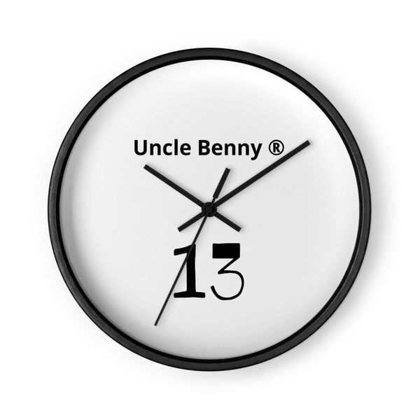 𝕌𝙽𝙲𝙻𝙴 𝔹𝙴𝙽𝙽𝚈 Wall Clock