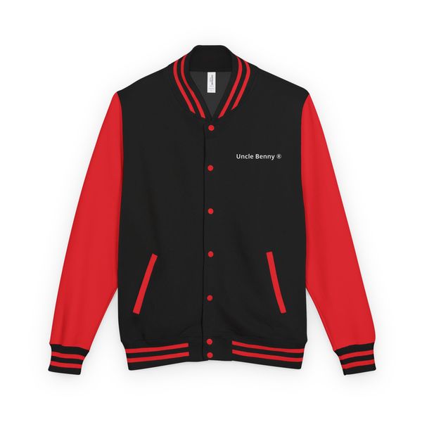 𝕌𝙽𝙲𝙻𝙴 𝔹𝙴𝙽𝙽𝚈 Unisex Heavyweight Letterman Jacket 