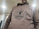 Unisex medium super soft cotton hoodie - GREEN. 