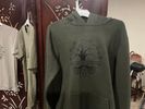 Unisex medium super soft cotton hoodie - GREEN. 