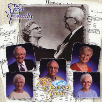 1996 - 75th Diamond Jubilee album cover. Recorded at the Roy Acuff Theater at Opryland USA in Nashville TN, this live recording celebrated The Speer Family's 75th Anniversary in full-time gospel music. This was the last new matierial released by The Speer Family and the last to feature Brock Speer.
*Special thanks to SGHistory.com for the photo
